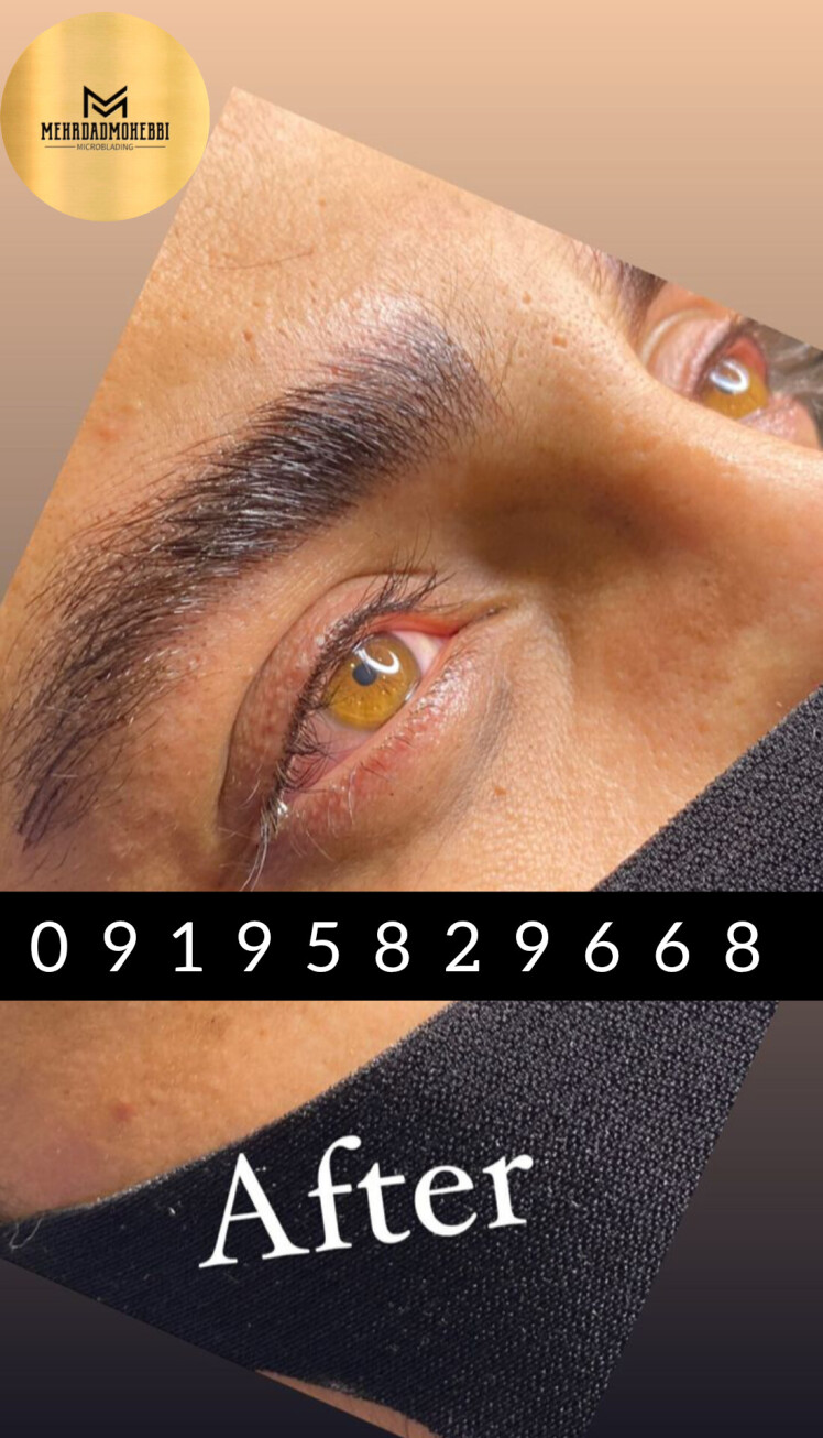 یکی از بهترین میکروبلیدینگ کار مردان-آقایان اصفهان | مهرداد محبی Mehrdad mohebi 